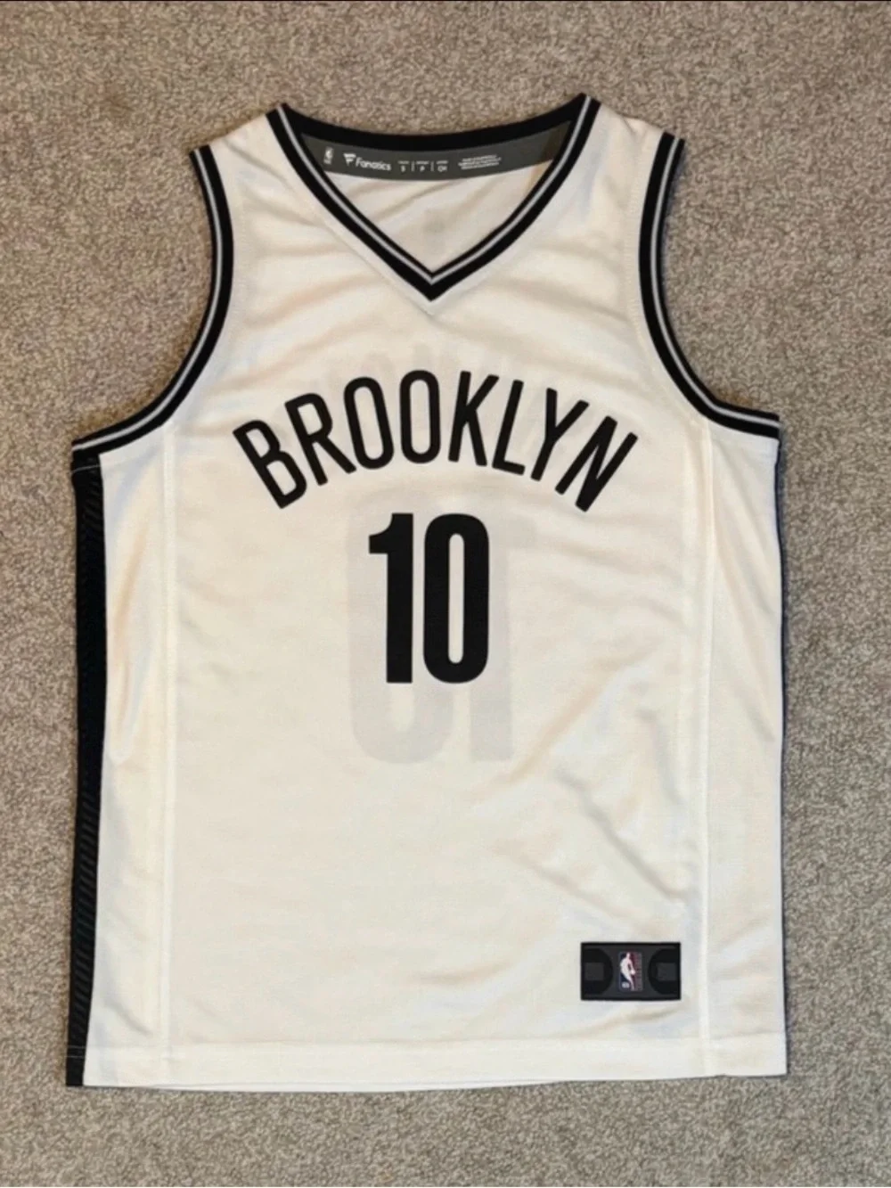 Brooklyn Nets Ben Simmons #10 Youth Jersey White NWOT